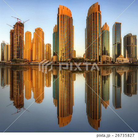 Dubai Marina bay, UAE Dubai Marina bay, UAE 26735827