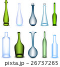 Set colorful bottle in different form. Vector 26737265