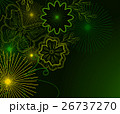 Hand-Drawn Flower and butterfly. Vector 26737270