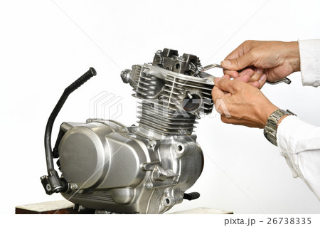 バイクエンジンの整備 26738335