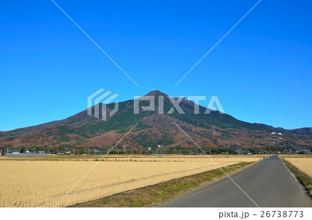 冬晴れの筑波山と田園 冬晴れの筑波山と田園 26738773