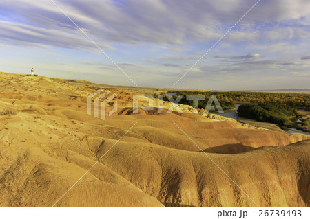 Colorful Beach at Burqin Country, Xinjiang, China Colorful Beach at Burqin Country, Xinjiang, China 26739493