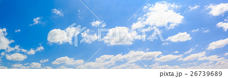 Panorama sky and cloud background. Panorama sky and cloud background. 26739689