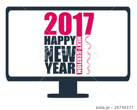 Happy New Year Screen 2017 26740377