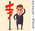 Vector Businessman or manager have to choose 26744709