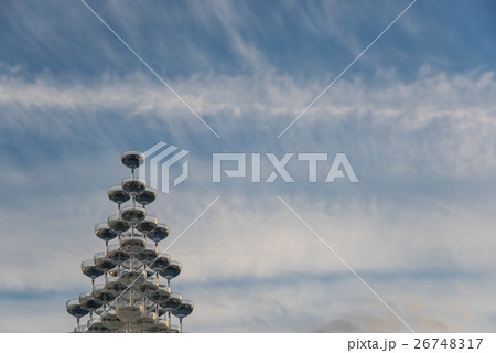 木曽三川公園　シャンパングラスタワーと青空 26748317