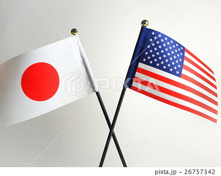 日の丸と星条旗 26757342
