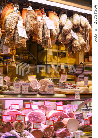 shop with italian meat delicacy 26758506