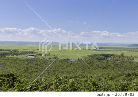 北海道・釧路湿原(細岡展望台より) 北海道・釧路湿原(細岡展望台より) 26759782