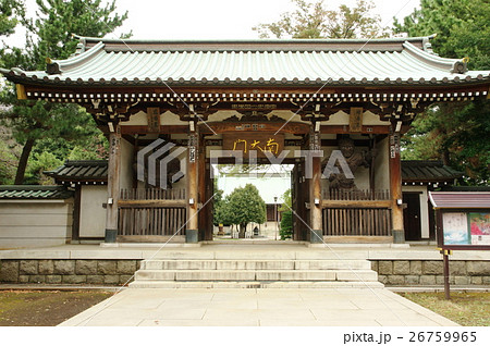 長命寺南大門（練馬区） 26759965