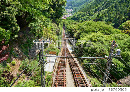 大山ケーブルカー　軌道 26760506