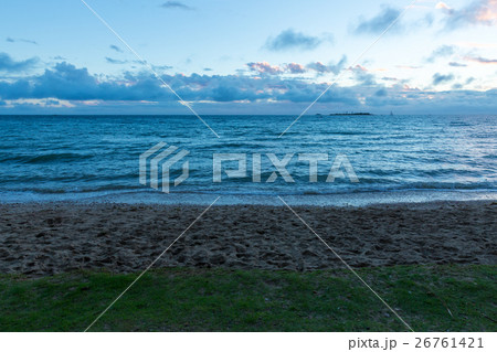 夕方の海(ニューカレドニア ヌメア) 26761421
