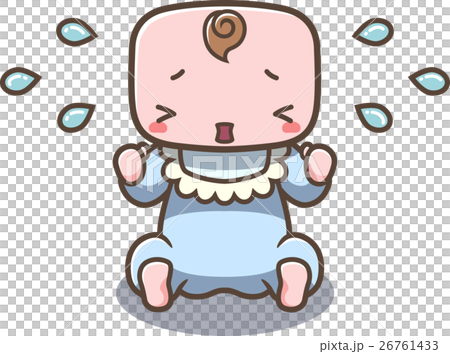 赤ちゃん泣き男の子 赤ちゃん泣き男の子 26761433