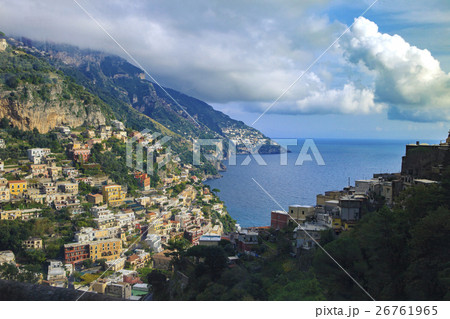 positaino town mediterranian coastal italy 26761965