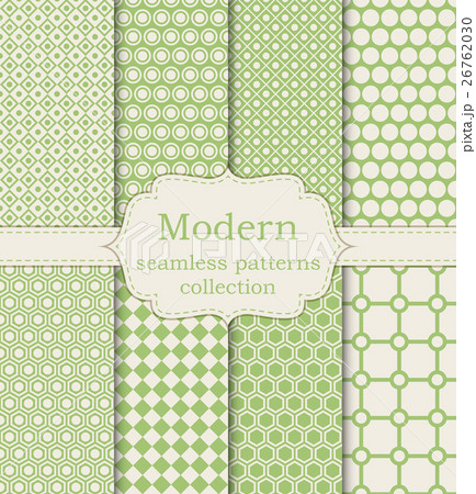 Vector illustration set of seamless patterns Vector illustration set of seamless patterns 26762030