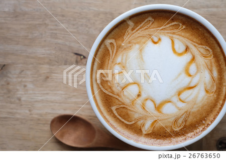 hot caramel coffee 26763650