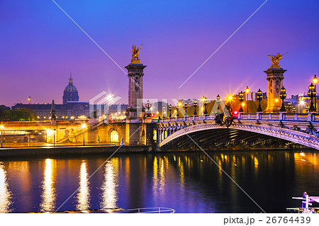 Pont Alexandre III (Alexander III bridge) in Paris 26764439