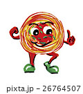 Painting spaghetti man character 26764507