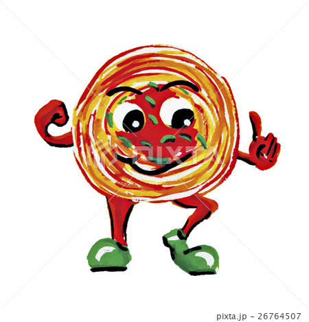 Painting spaghetti man character 26764507