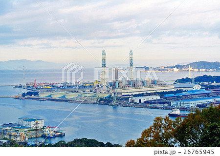 藤白坂からの海南化学プラント 26765945