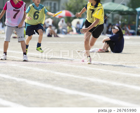 運動会イメージ(リレー) 運動会イメージ(リレー) 26765990