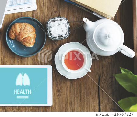 Health Wellness Digital Tablet Concept Health Wellness Digital Tablet Concept 26767527