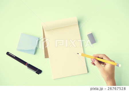 Blank Mockup Empty Page Diary Copy Space Concept Blank Mockup Empty Page Diary Copy Space Concept 26767528