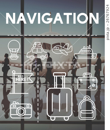 Location Mapping Journey Navigation Concept 26767924