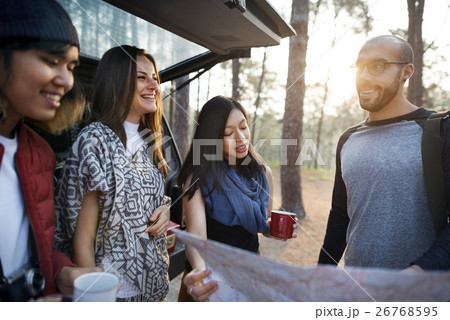 Group of People Traveling Concept Group of People Traveling Concept 26768595