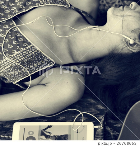 Beach Summer Holiday Vacation Traveling Relaxation Concept Beach Summer Holiday Vacation Traveling Relaxation Concept 26768665