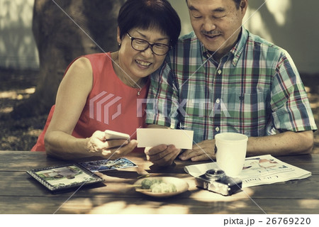 Senior Couple Leisure Outside Concept Senior Couple Leisure Outside Concept 26769220