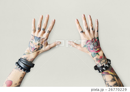 Tattoo Woman Style Glamour Alternative Lifestyle Concept 26770229