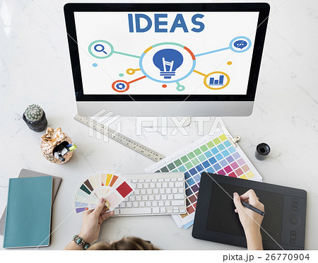Ideas Development Icons Word Concept Ideas Development Icons Word Concept 26770904