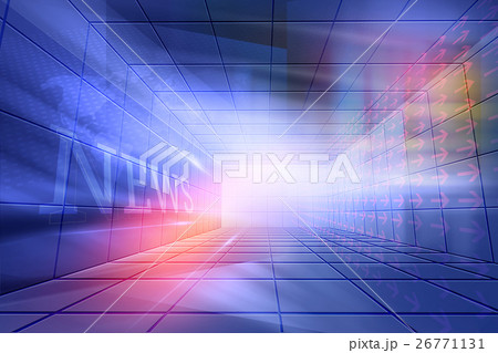 Futuristic Hightech  Enclosed News Background 26771131