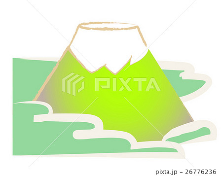 かわいい富士山 26776236