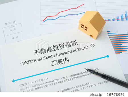 リート　不動産投資信託　REIT　資産運用　金融商品　賃料収入 26778921