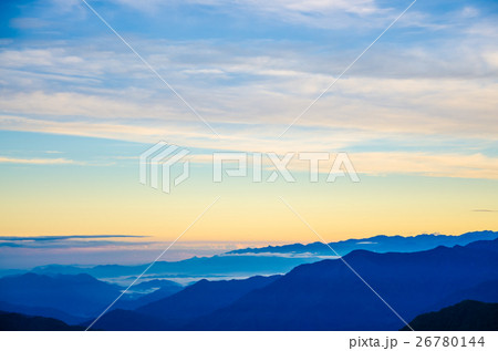 阿里山 日の出 朝焼け 26780144