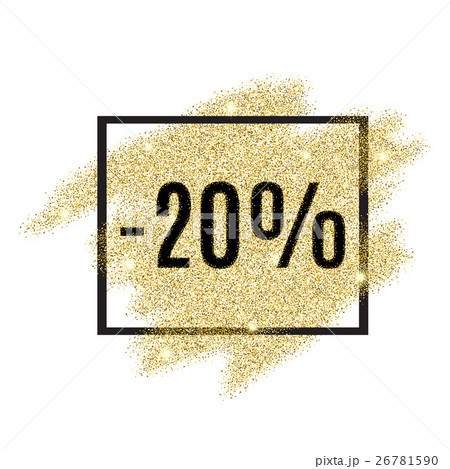 20 percent off discount promotion tag. 20 percent off discount promotion tag. 26781590