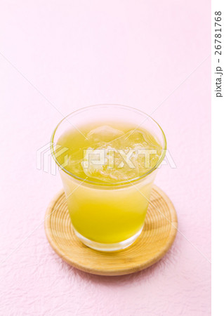 冷茶　ピンクバック 26781768