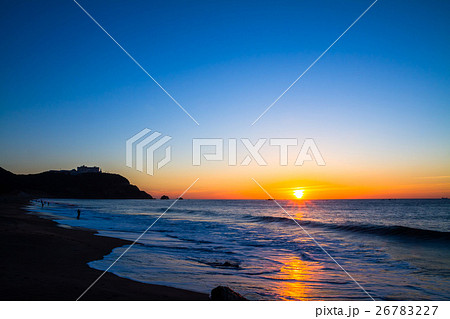 日の出　恋路ヶ浜 26783227