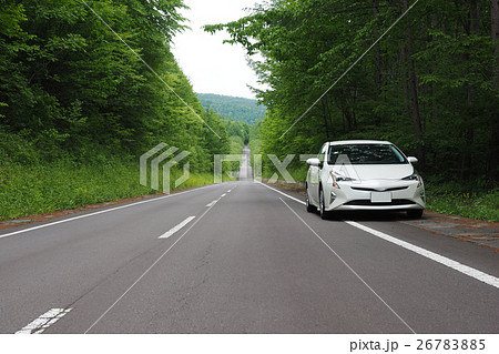 高原をドライブ 横 高原をドライブ 横 26783885