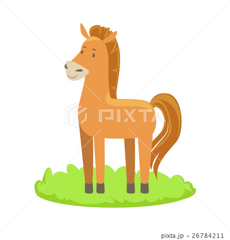 Horse Farm Animal Cartoon Farm Related Element On Horse Farm Animal Cartoon Farm Related Element On 26784211