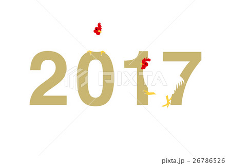 年賀状 2017年 酉年 イラスト 年賀状 2017年 酉年 イラスト 26786526