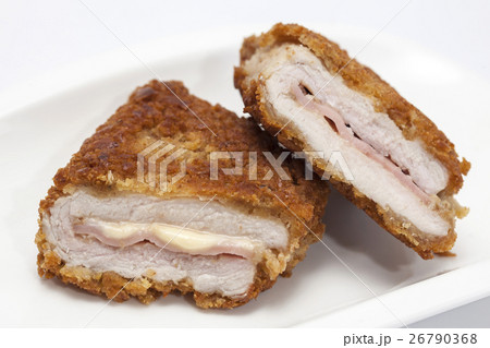 Cordon Bleu on a white dish 26790368