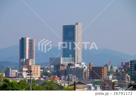 郡山市の街並み（富田町からの中心街） 26791172