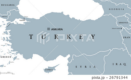 Turkey political map 26791344