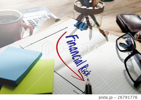 Recession Financial Risk Failure Decrease Concept 26791776