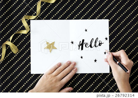 Hello Greeting Communication Language Interaction Concept 26792314