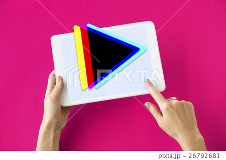 Technology Gadget Application Icons Signs Concept 26792681