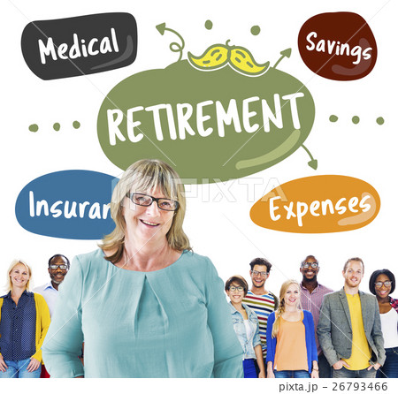 Retirement Medical Savings Insurance Word Concept Retirement Medical Savings Insurance Word Concept 26793466